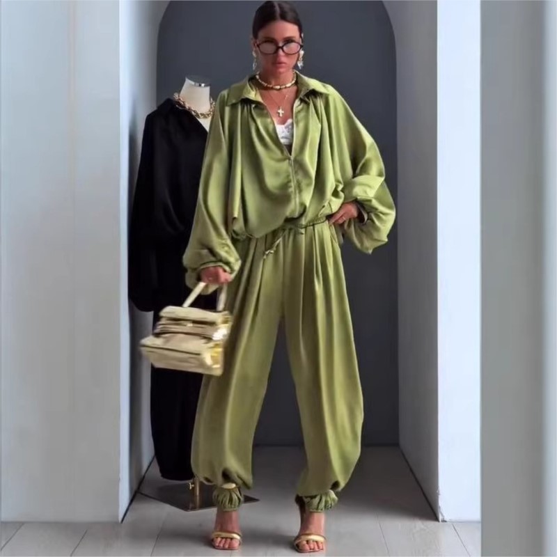 Men'S Fashion Outfits 2026 - İlkbahar Sonbahar Uzun Kollu İki Parçalı