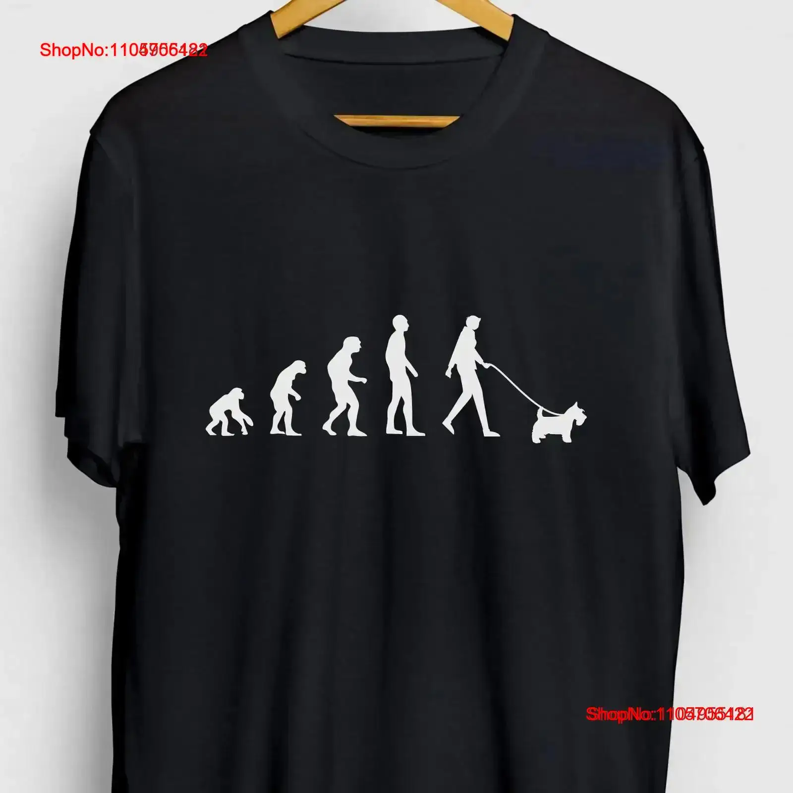 Men'S Fashion Evolution - İskoç Terrier Tişörtü Mama Evolution Gençlik