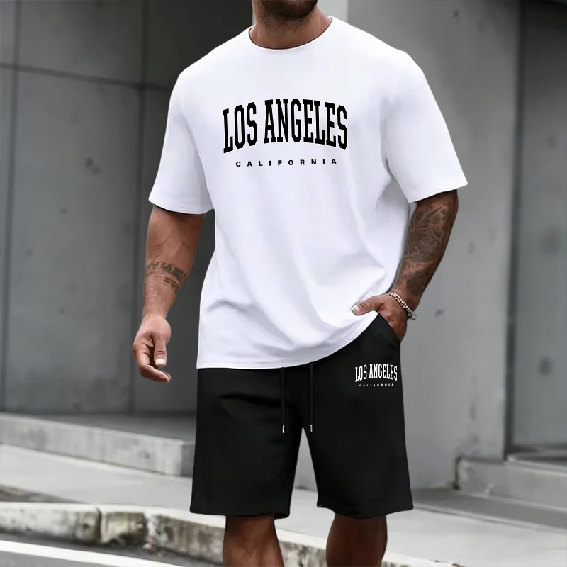 Men'S Fashion Outfits 2026 - Erkek Eşofman Takımı Kısa Kollu Üst