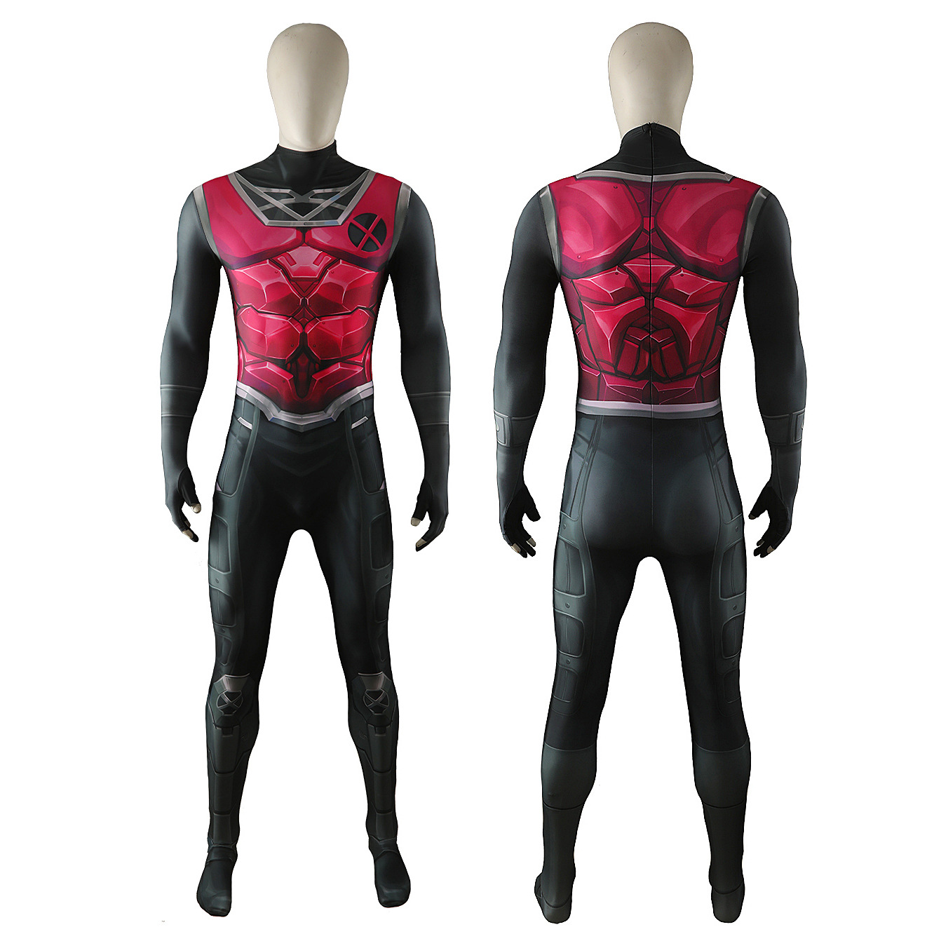 Mens Fashion Jumpsuit - Gambit Remy LeBeau Cosplay Kostüm Cadılar