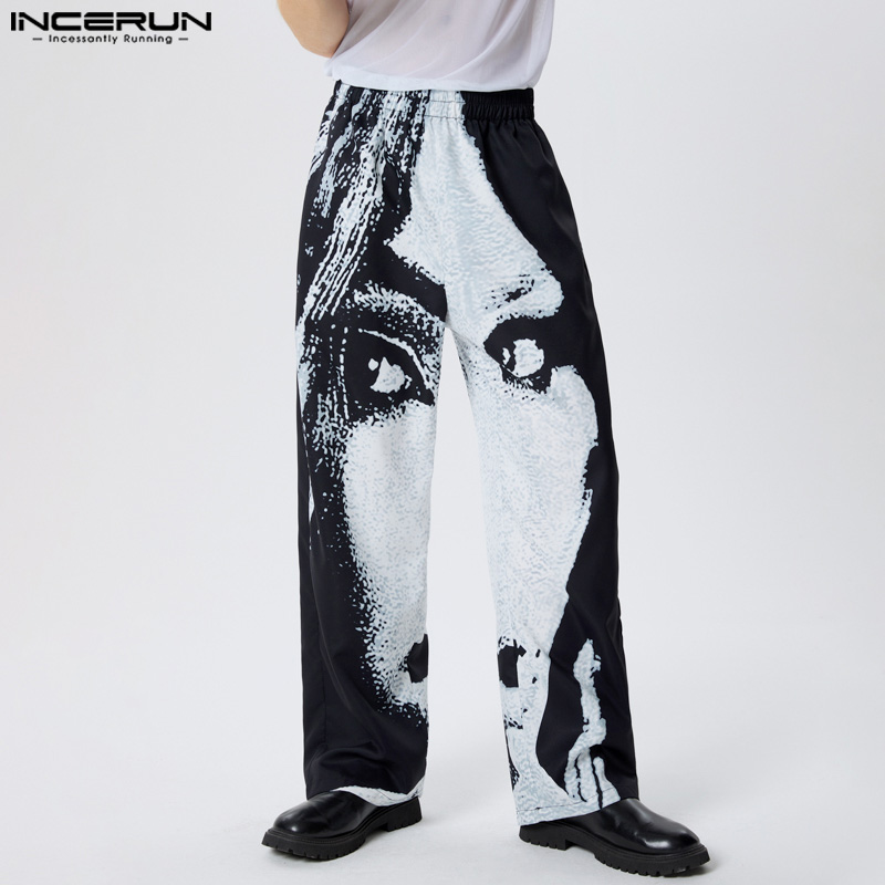 Chino Pants Men - INCERUN 2024 Amerikan Tarzı Şık Pantolon