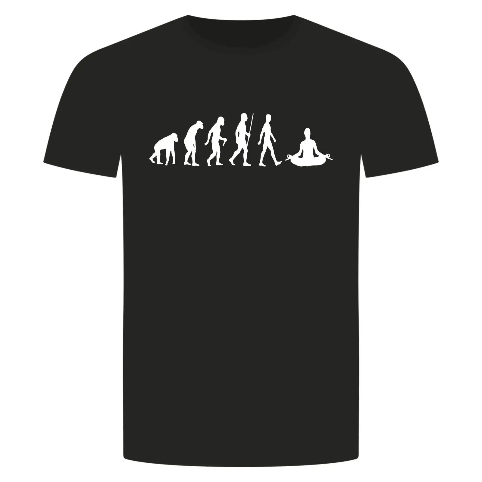 Men'S Fashion Evolution - Evolution Yoga Tişörtü Joga Entspannung Wellness