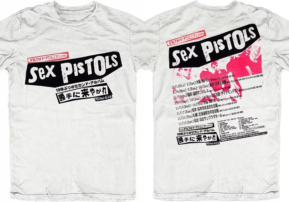 Poster Men Fashion - İngiliz Punk Rock Grubu Sex Pistols