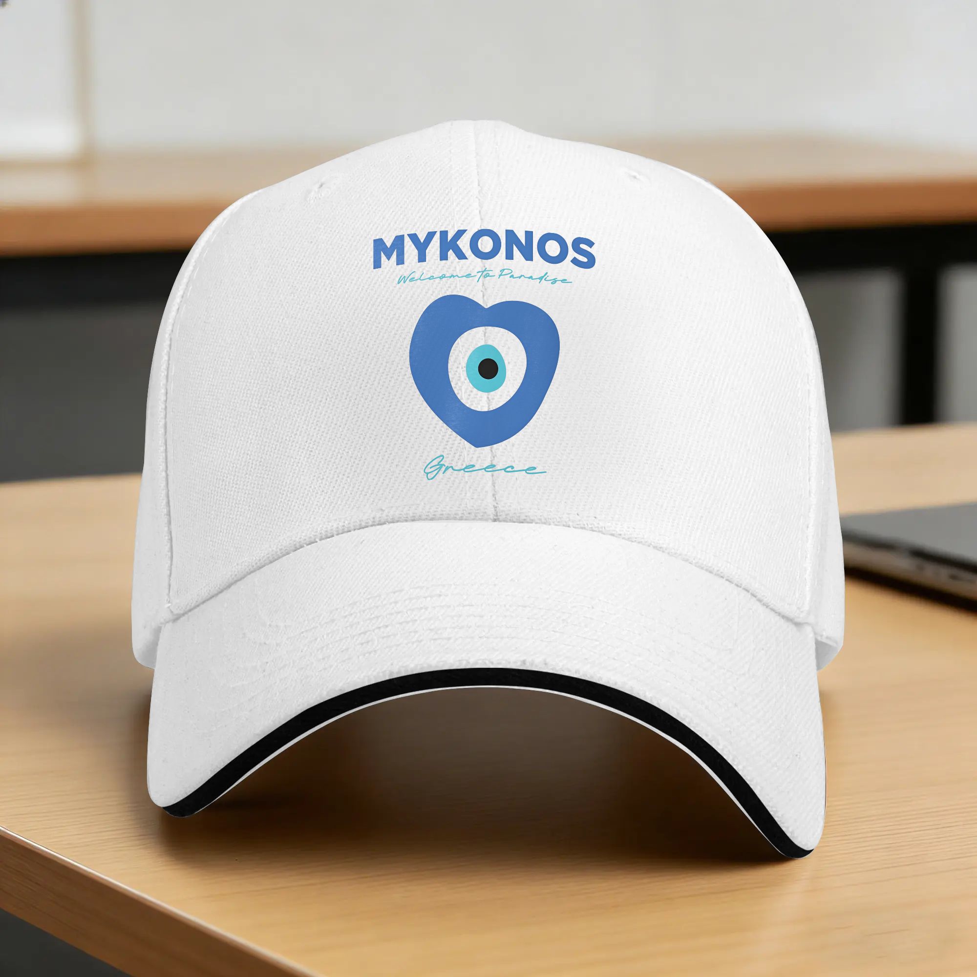 Men'S Fashion Greece - MYKONOS-YUNANİSTAN Güneş Beyzbol Şapkası Yaz Moda