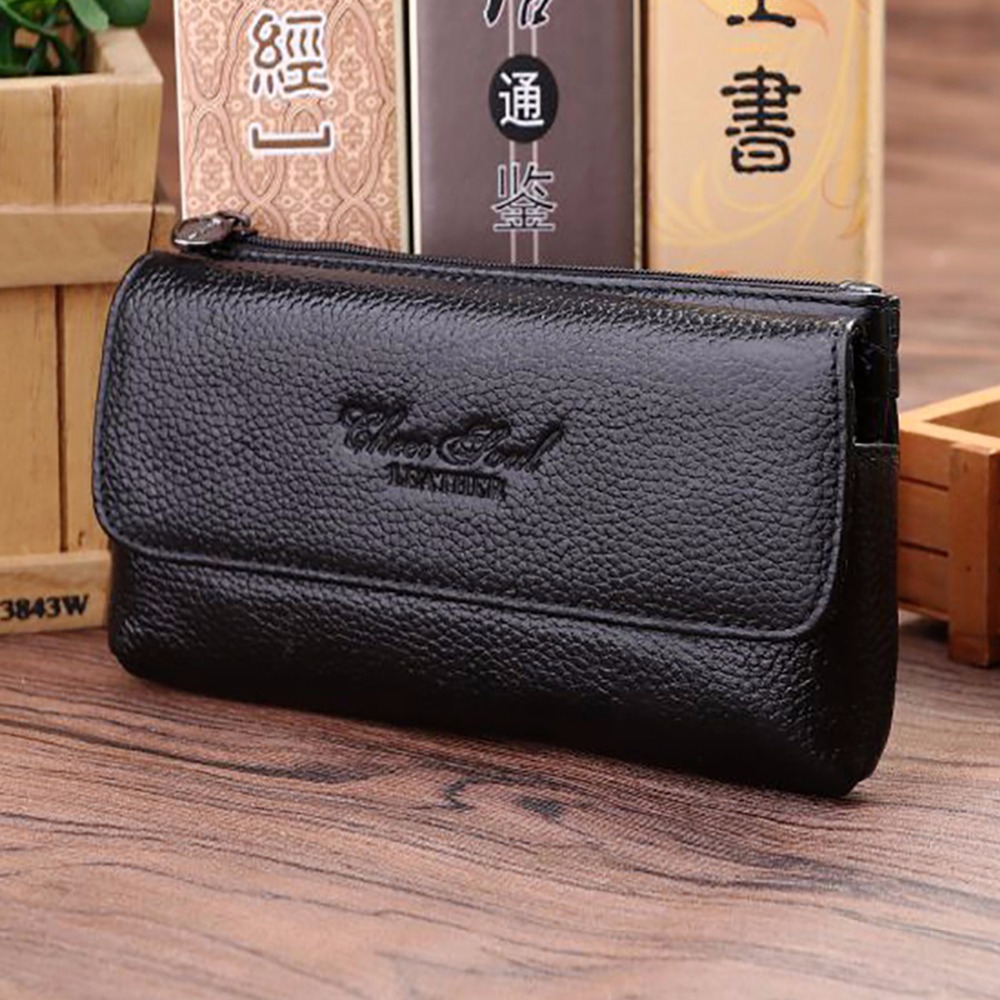 Leather Belt Braided - Erkekler Fanny bel paketi kemer kalça