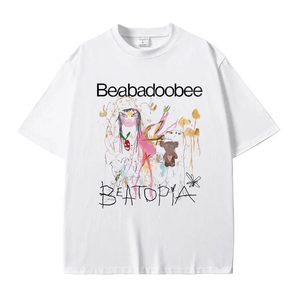 Poster Men Fashion - Şarkıcı Beabadoobee Albümü Poster Baskı T-Shirt