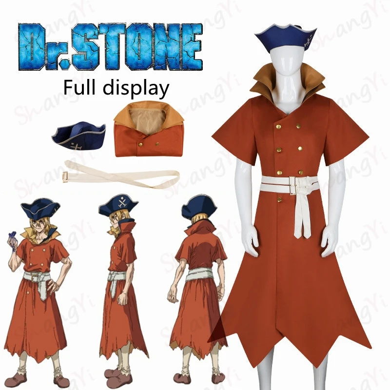 Men'S Fashion Korea - Anime Dr.Stone Nanami Ryusui Cosplay Kostüm