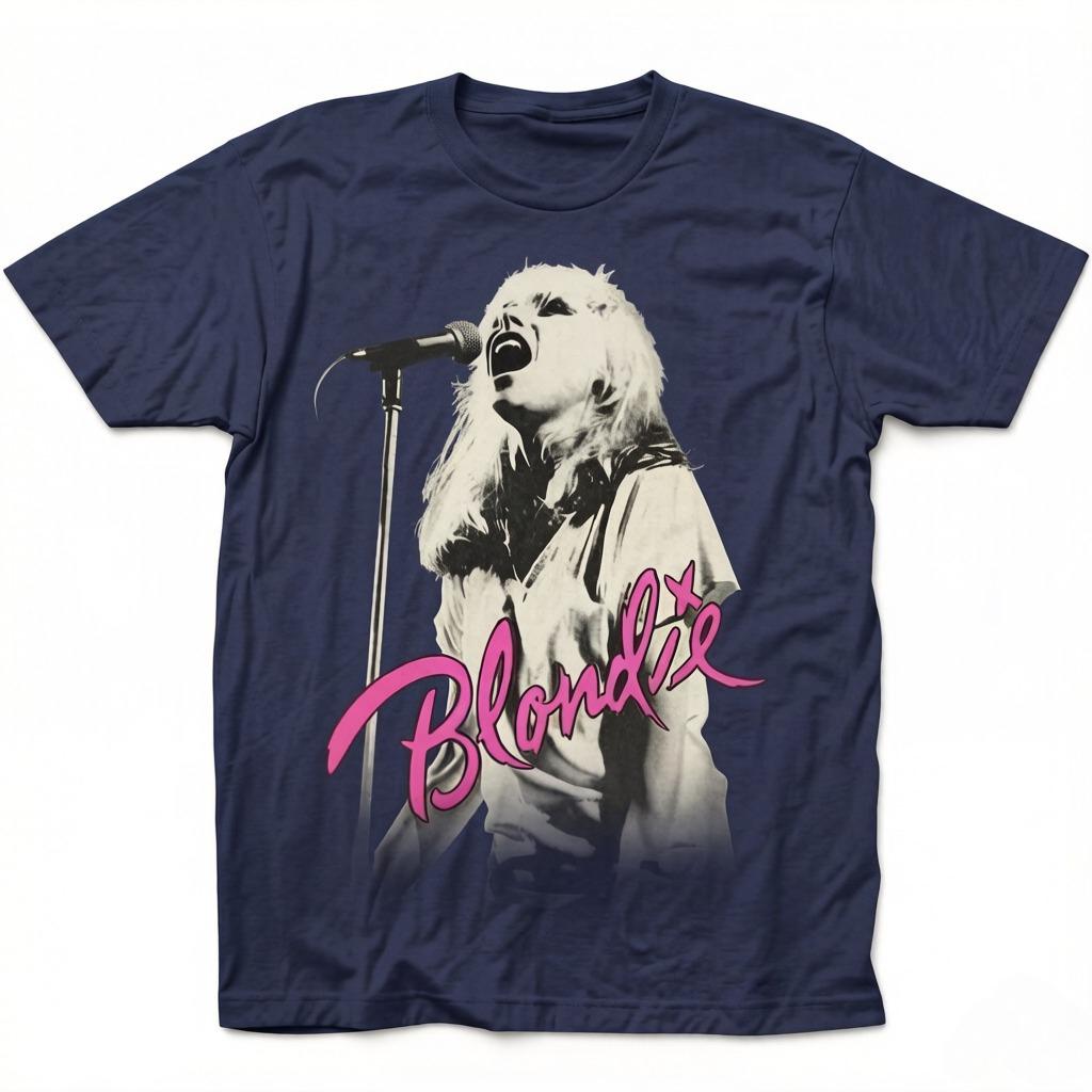 Poster Men Fashion - Ruck Band Blondie Tour 1977 Retro