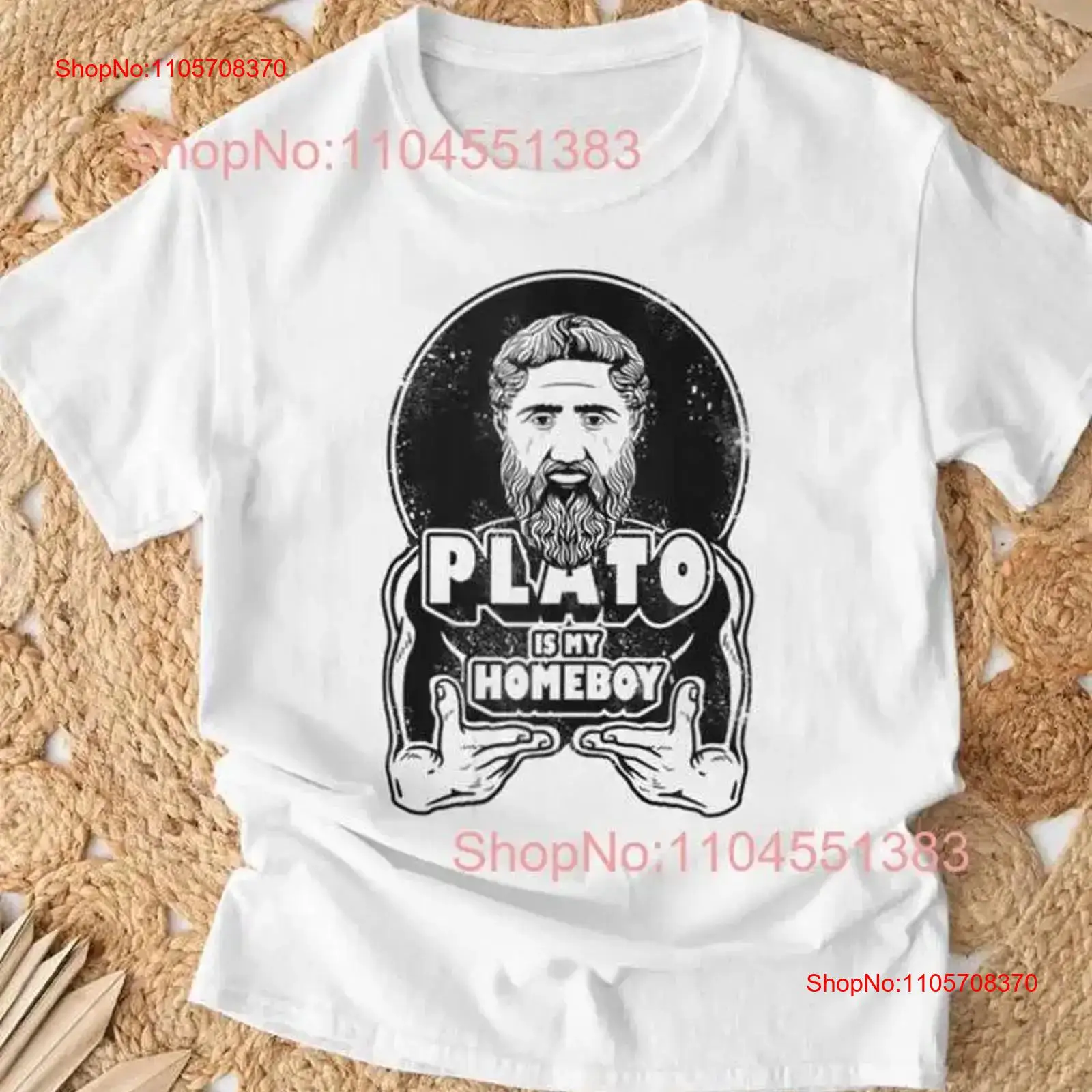 Men'S Fashion Greece - Plato Benim Arkadaşım Felsefesi Yunanistan Tişört