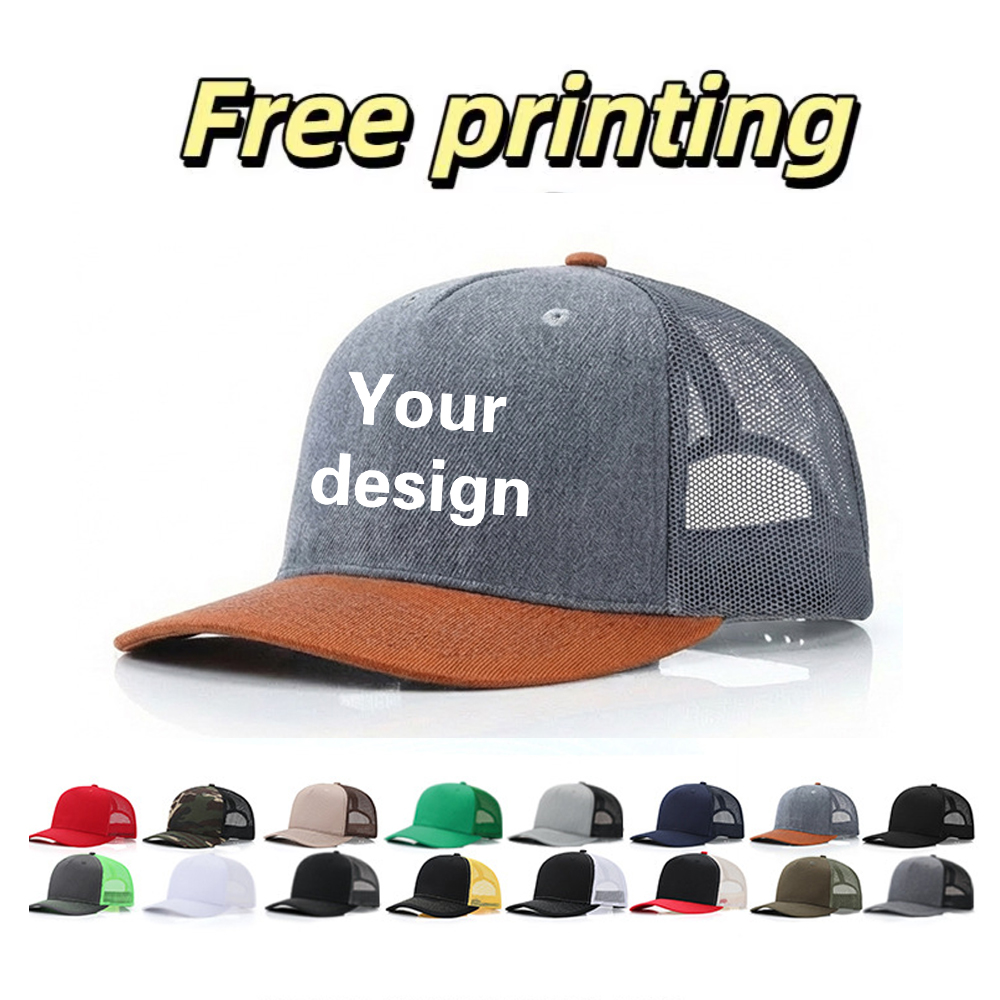 Trucker Hat Cap - Özel Logo Baskılı Şapka Kişiselleştirilmiş Şirket