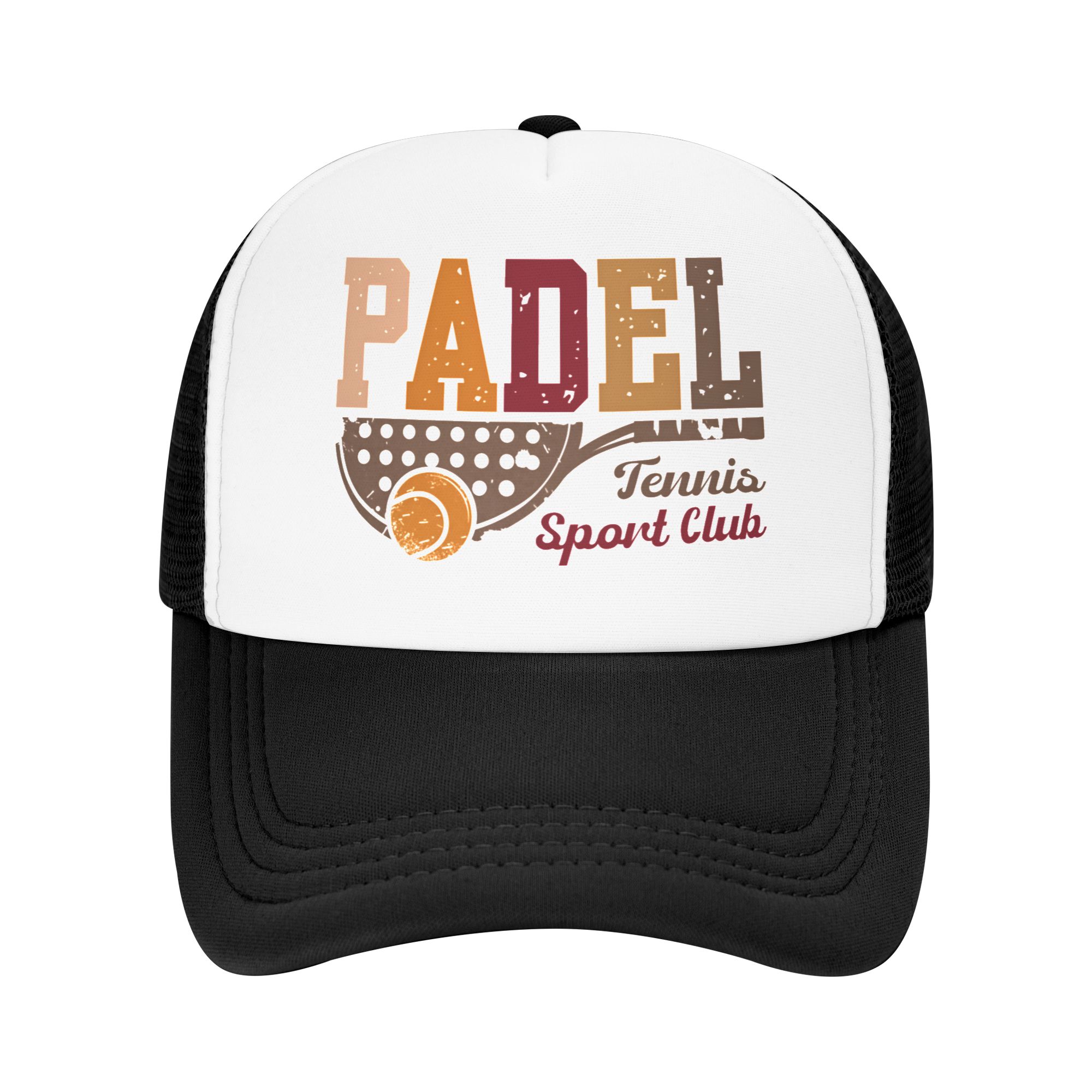 Trucker Hat Cap - Klasik Unisex Padel Tenis Spor Kulübü