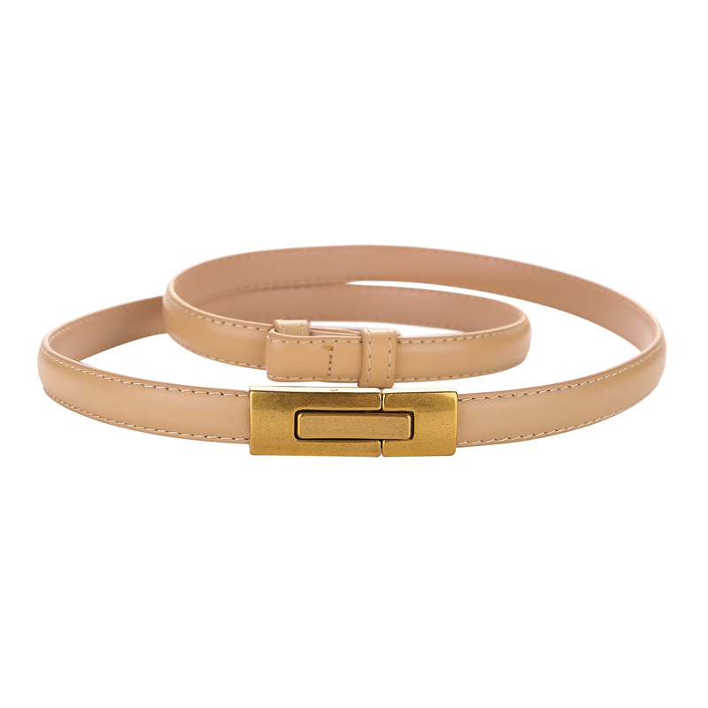 Hakiki deri ince kemer kadın y - Leather Belt Braided incelemesi ve fiyatı