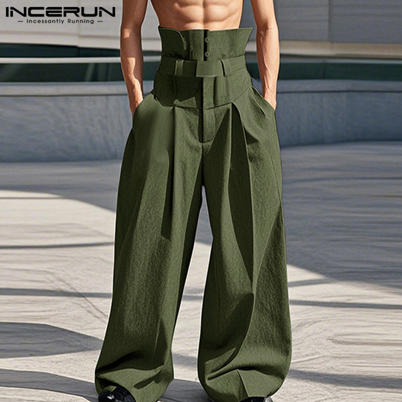 INCERUN 2025 Amerikan Tarzı Pa - Chino Pants Men incelemesi ve fiyatı