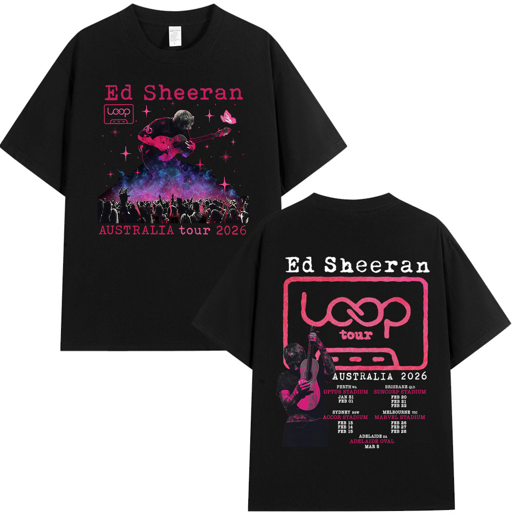 Ed Sheeran Loop Tour Avustraly - Mens Fashion Australia incelemesi ve fiyatı