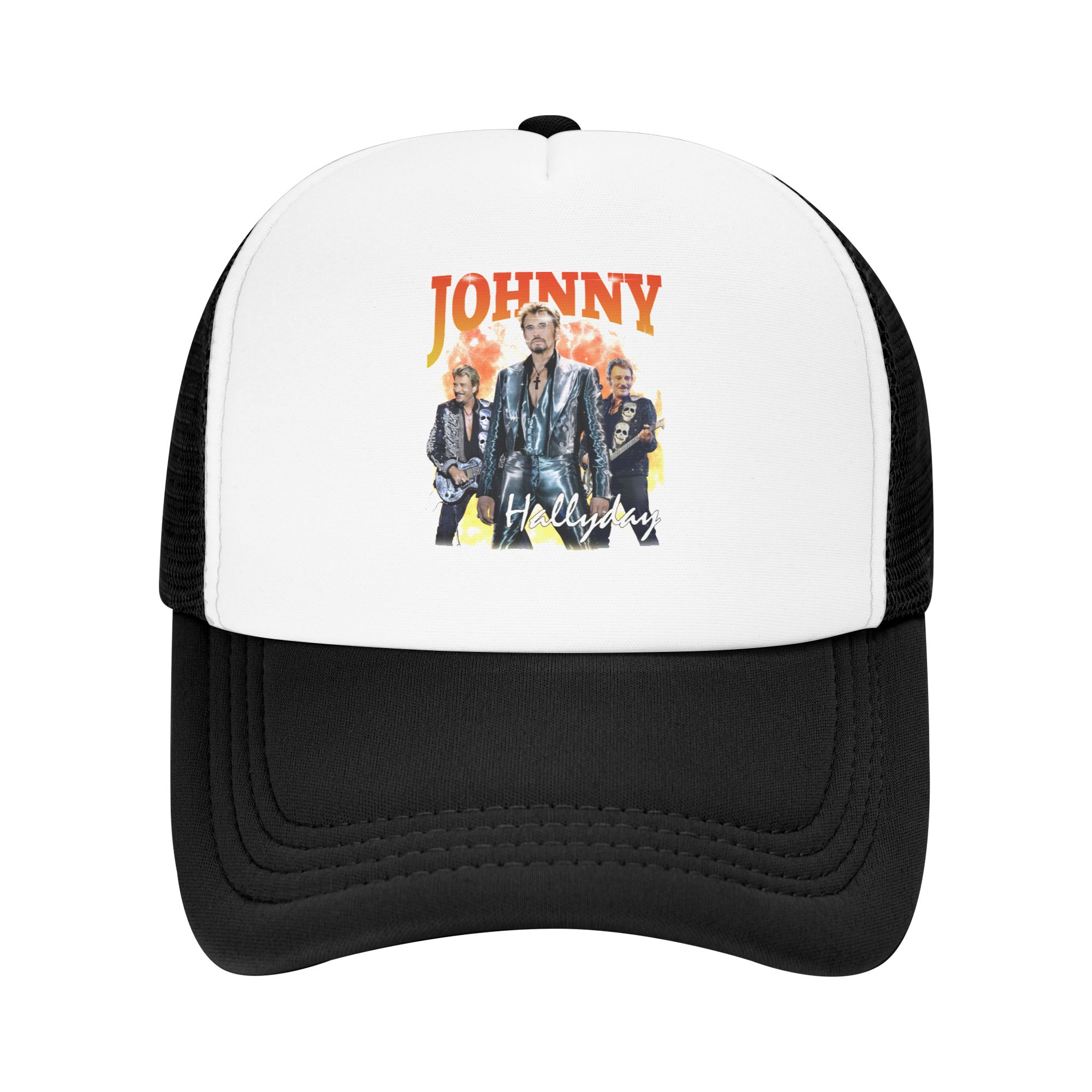 Johnny Hallyday beyzbol şapkas - Trucker Hat Cap incelemesi ve fiyatı