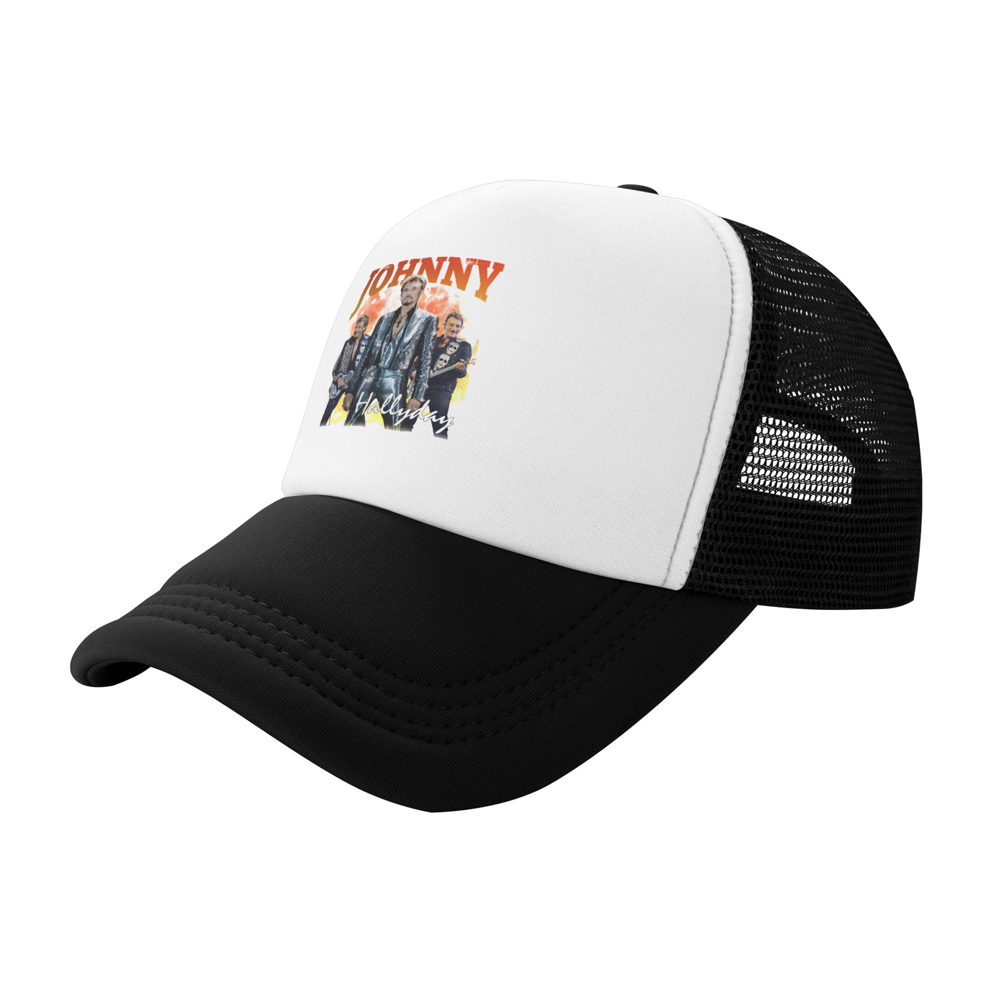 Johnny Hallyday beyzbol şapkas - Trucker Hat Cap incelemesi ve fiyatı