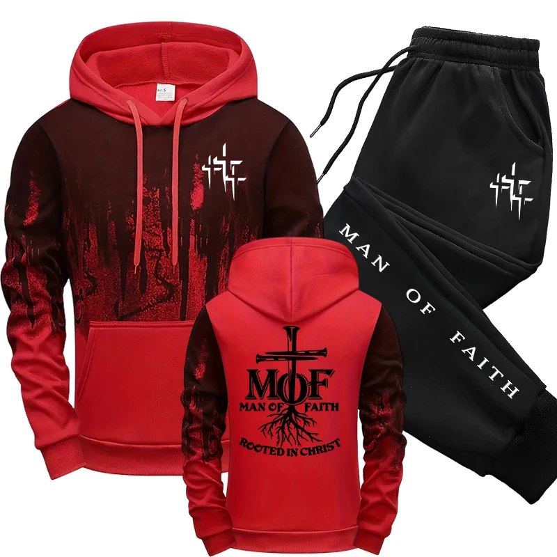 Man of Faith Erkek Eşofman Tak - Men'S Fashion Outfits 2026 incelemesi ve fiyatı