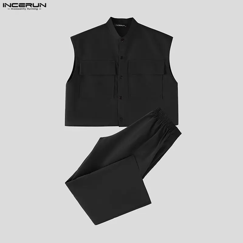 INCERUN Erkek Setleri Katı Kol - Quality Men'S Fashion incelemesi ve fiyatı