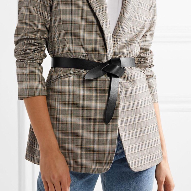Yeni Tasarım Düğüm Sığır Deris - Leather Belt Braided incelemesi ve fiyatı