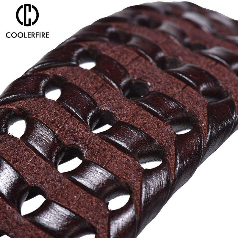 Yeni Erkek Hakiki Deri Örgülü  - Leather Belt Braided incelemesi ve fiyatı