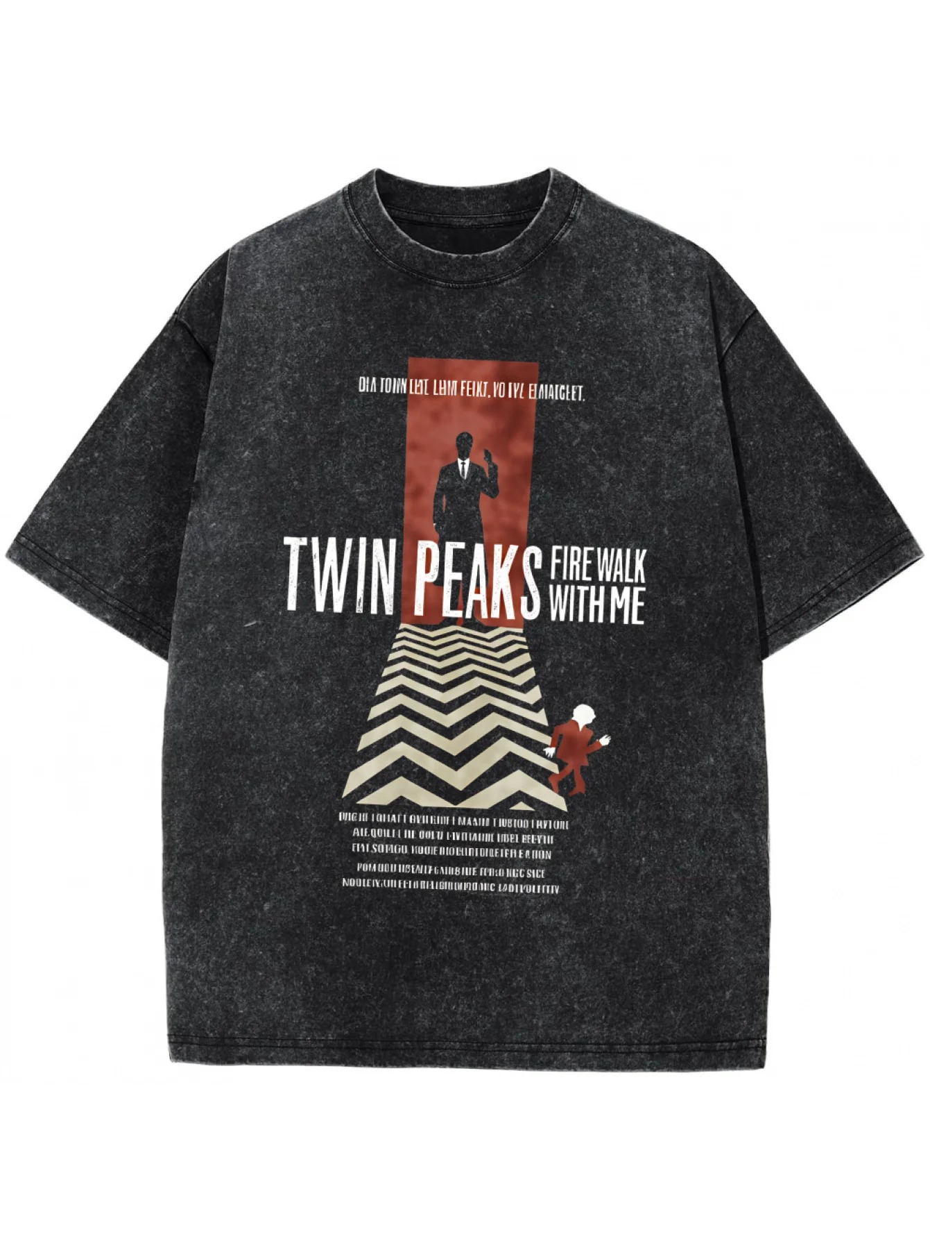 Twin Peaks TV Show Yıkanmış Bü - Poster Men Fashion incelemesi ve fiyatı