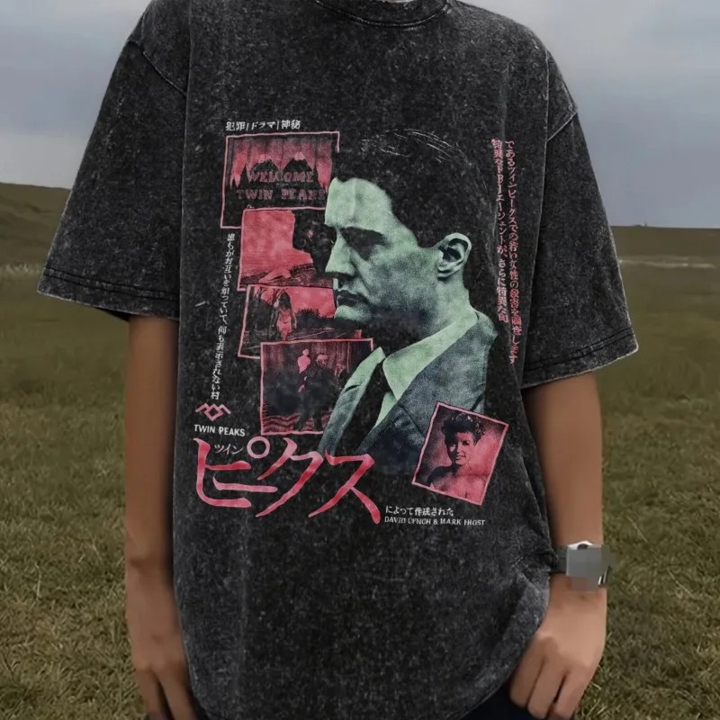 Twin Peaks TV Show Yıkanmış Bü - Poster Men Fashion incelemesi ve fiyatı