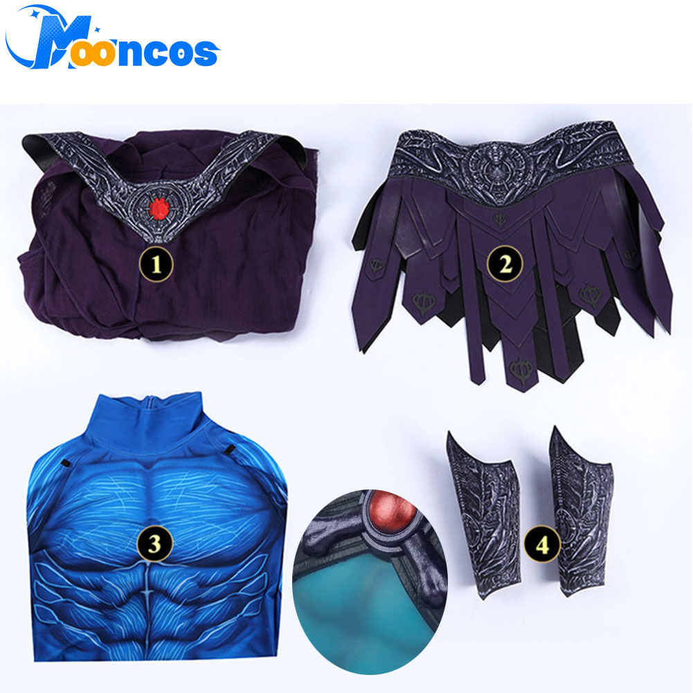 Fantasia Adam İskeletor Cospla - Mens Fashion Jumpsuit incelemesi ve fiyatı