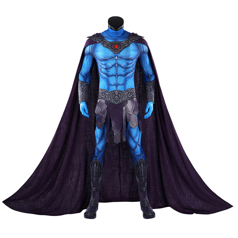 Fantasia Adam İskeletor Cospla - Mens Fashion Jumpsuit incelemesi ve fiyatı