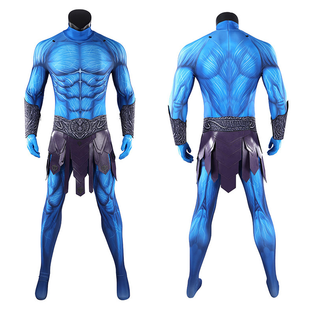 Fantasia Adam İskeletor Cospla - Mens Fashion Jumpsuit incelemesi ve fiyatı