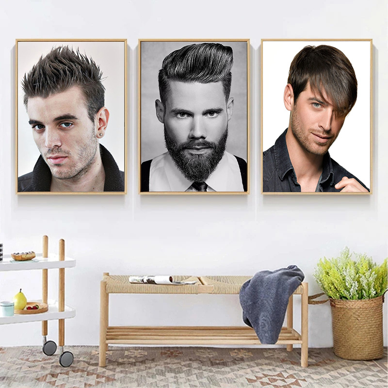 Moda adam saç modeli kuaför po - Poster Men Fashion incelemesi ve fiyatı
