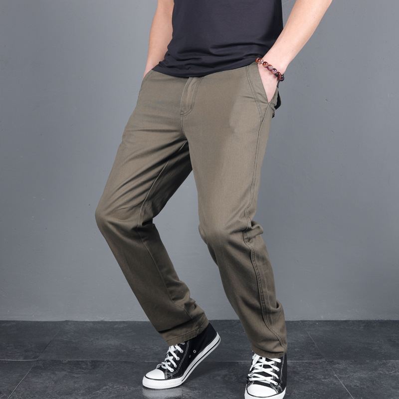 Yeni erkek ilkbahar sonbahar k - Chino Pants Men incelemesi ve fiyatı