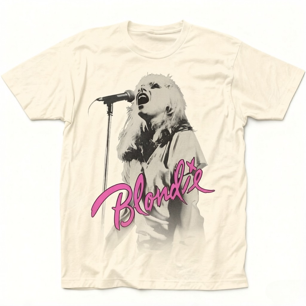 Ruck Band Blondie Tour 1977 Re - Poster Men Fashion incelemesi ve fiyatı