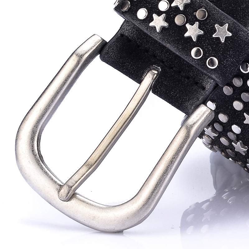 3.8 cm Moda Perçin Alaşım Pin  - Leather Belt Braided incelemesi ve fiyatı