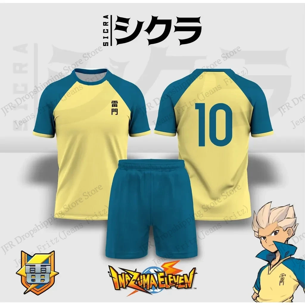 Jersey Seti Jersey Inazuma Ele - Men Fashion Kids incelemesi ve fiyatı