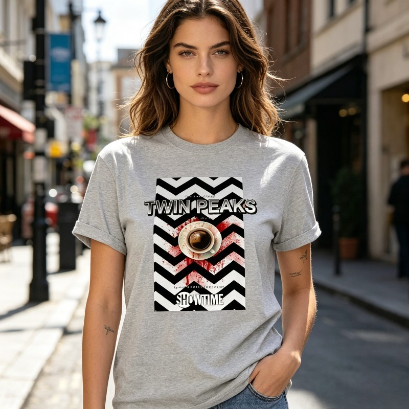 Twin Peaks Grafik T Shirt 90'l - Mens Fashion In The 90S incelemesi ve fiyatı