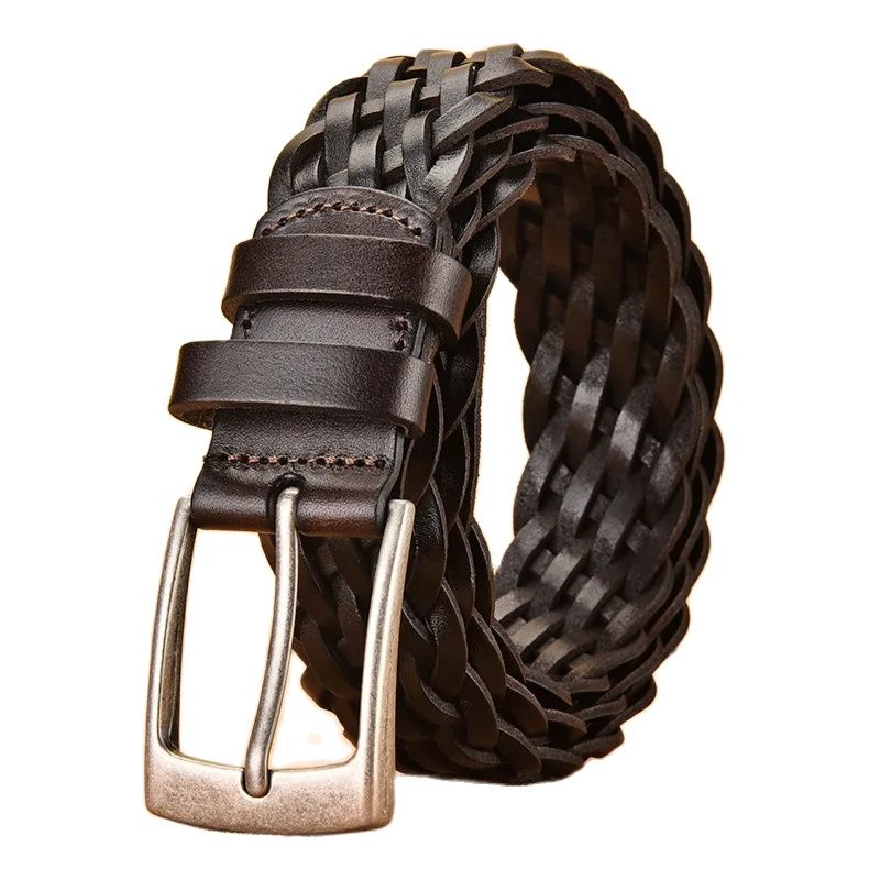 2025Erkekler Gerçek Dana Deris - Leather Belt Braided incelemesi ve fiyatı
