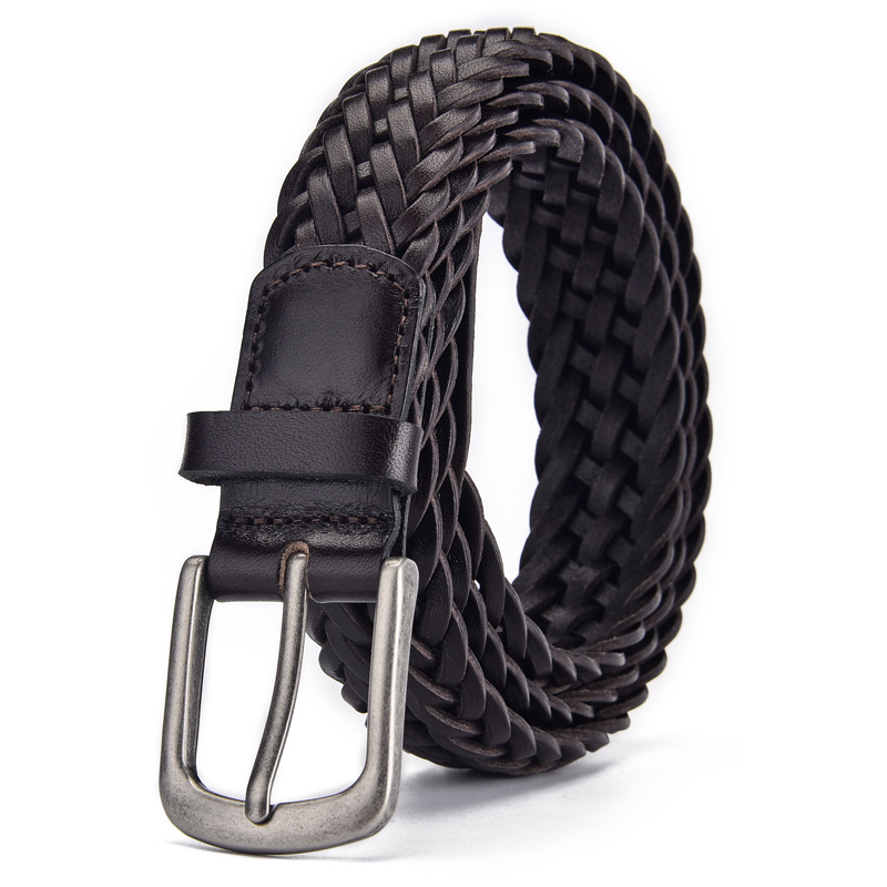 2025Erkekler Gerçek Dana Deris - Leather Belt Braided incelemesi ve fiyatı